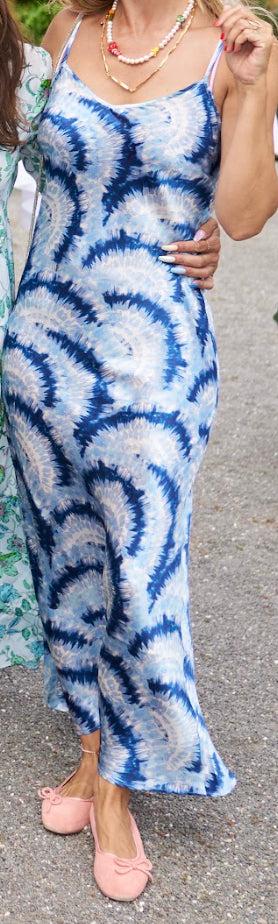 charlotte sparre Slim strap dress Fanny / 2933 Fanny - Blue Dress