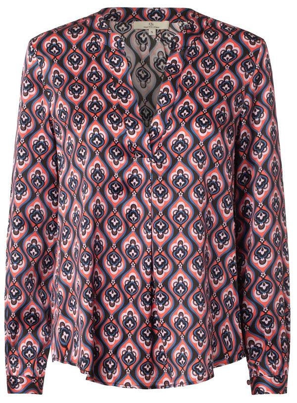 charlotte sparre Spark blouse Carmine / 3006 Carmine - Multi Blouse