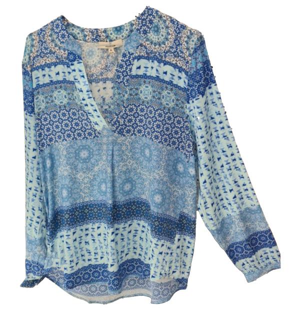 charlotte sparre Spark blouse Yvonne / 2908 Yvonne - Blue Blouse