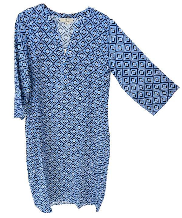 charlotte sparre Summer vibe dress Cupy / 2918 Cupy - Blue Dress