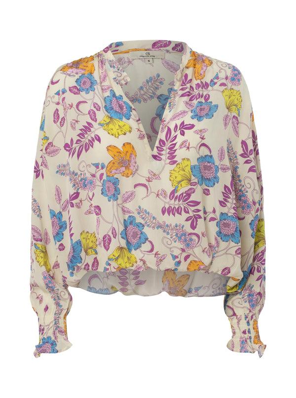 charlotte sparre Sun blouse Floral fun / 2972 Floral fun vis - Multi Blouse