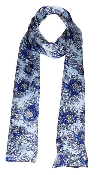 charlotte sparre Tina 35x165 cm / CS649 Tina 35x165 - Blue Scarf