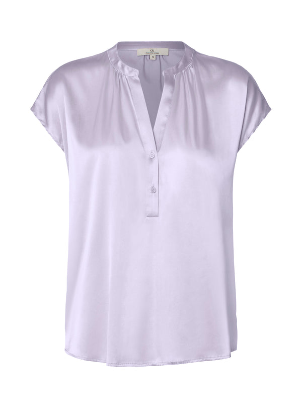 charlotte sparre Top top Solid / 3101 Solid - Lilac Blouse charlotte sparre Top top Solid / 3101 Solid - Lilac Blouse