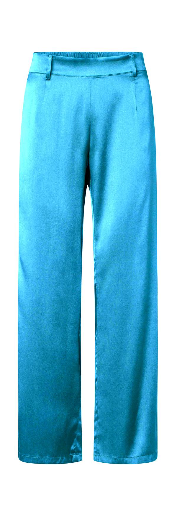 charlotte sparre Wide pants Solid / 2937 Solid - Blue Pant