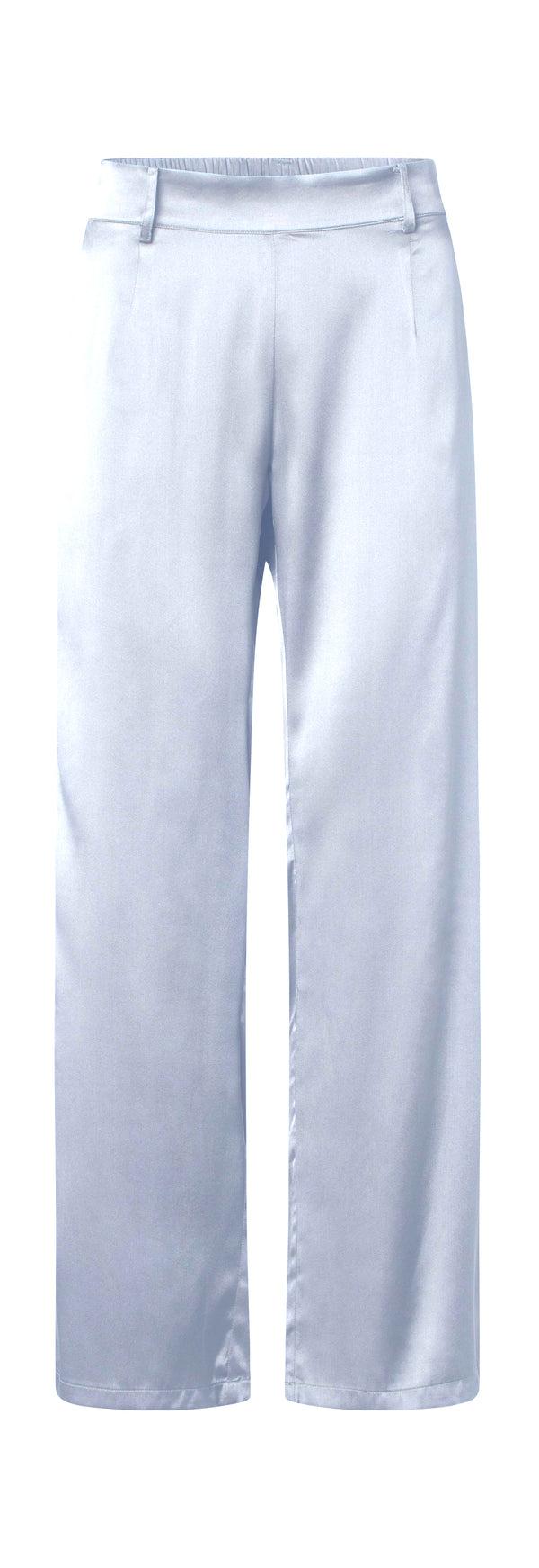 charlotte sparre Wide pants Solid / 3115 Solid - Light blue Pant