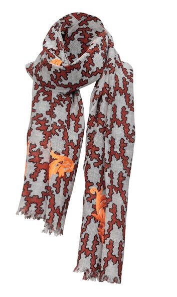 charlotte sparre Winter 70x200 cm / SCS056 Winter 70x200 - Orange Scarf charlotte sparre Winter 70x200 cm / SCS056 Winter 70x200 - Orange Scarf