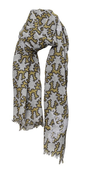 charlotte sparre Winter 70x200 cm / SCS056 Winter 70x200 - Yellow Scarf charlotte sparre Winter 70x200 cm / SCS056 Winter 70x200 - Yellow Scarf