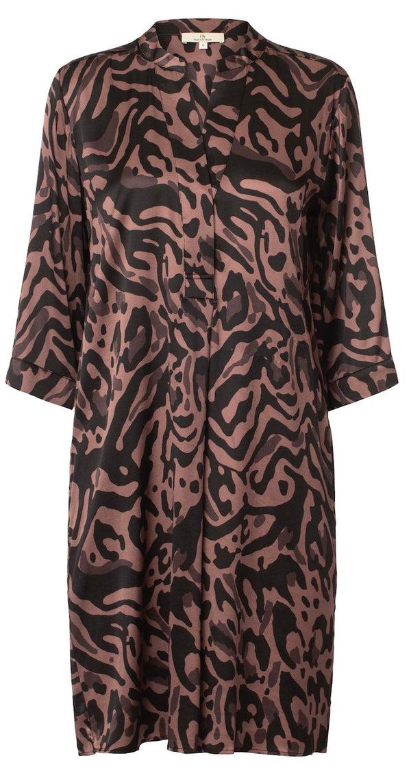 charlotte sparre Winter bliss dress Zele / 3021 Zele - Taupe Dress