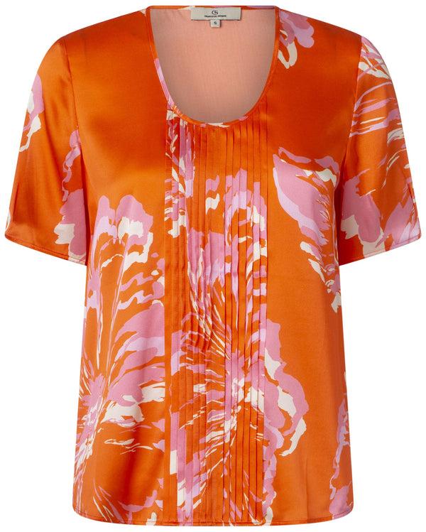 charlotte sparre Yes pleat / 3302 Manon - Orange Blouse