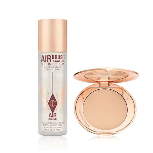 charlotte tilbury AIRBRUSH FLAWLESS FINISH & SET DUO FACE KIT