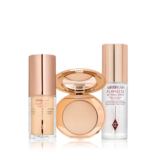 charlotte tilbury AIRBRUSH GLOW & SET TRAVEL KIT FACE KIT