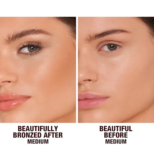 Charlotte Tilbury BEAUTIFUL SKIN SUN-KISSED GLOW BRONZER 2 MEDIUM