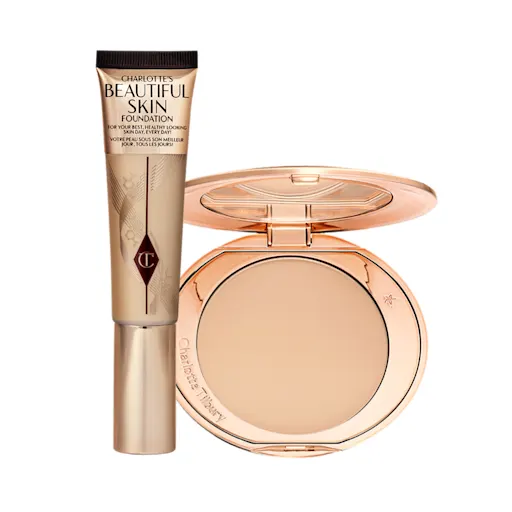 charlotte tilbury CHARLOTTE’S BEAUTIFUL FLAWLESS LOOKING SKIN KIT MAGICAL SAVINGS