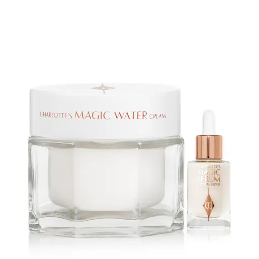 charlotte tilbury CHARLOTTE’S MAGIC SERUM & WATER CREAM DUO SKINCARE KIT