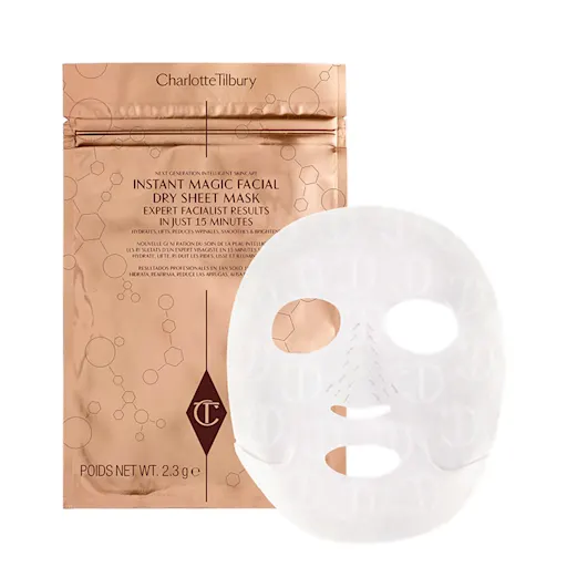 Charlotte Tilbury INSTANT MAGIC FACIAL DRY SHEET MASK SET PACK OF 4 MASKS