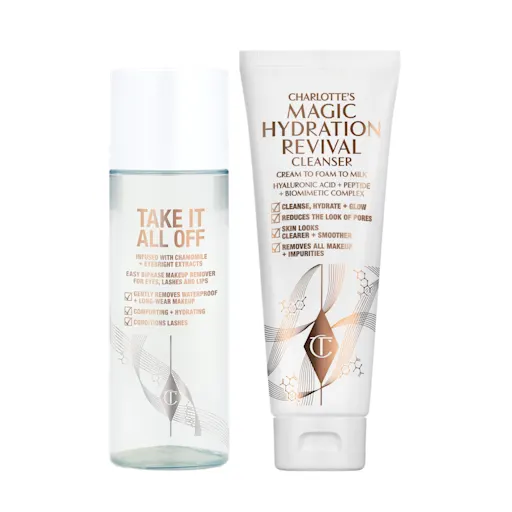 charlotte tilbury MAGIC HYDRATING CLEANSING DUO SKINCARE KIT
