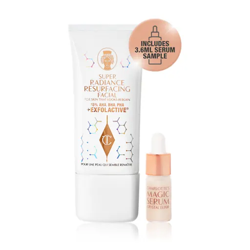 charlotte tilbury SUPER RADIANCE RESURFACING FACIAL 50ML ACID EXFOLIATOR