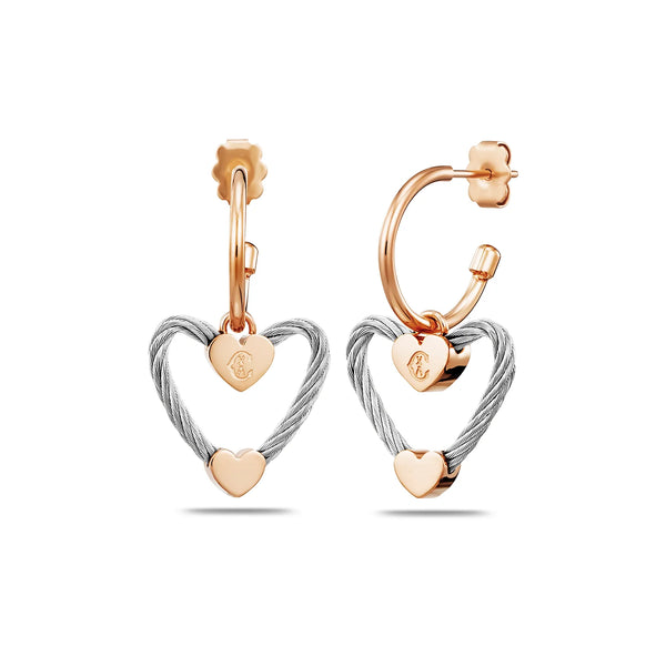 charriol Cable Signature Passion Dangle Earrings Earrings