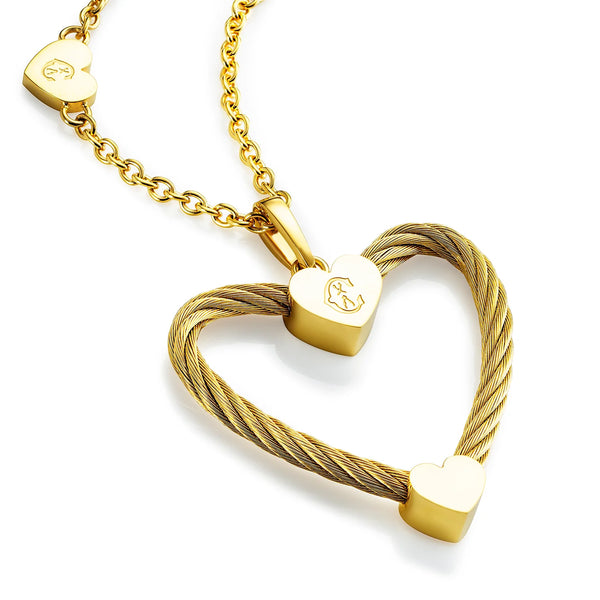 Charriol Cable Signature Passion Necklace Necklace And Pendants