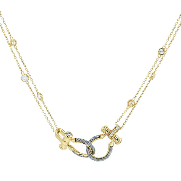 charriol Celtic® Epona necklace 18KT Necklace and Pendants