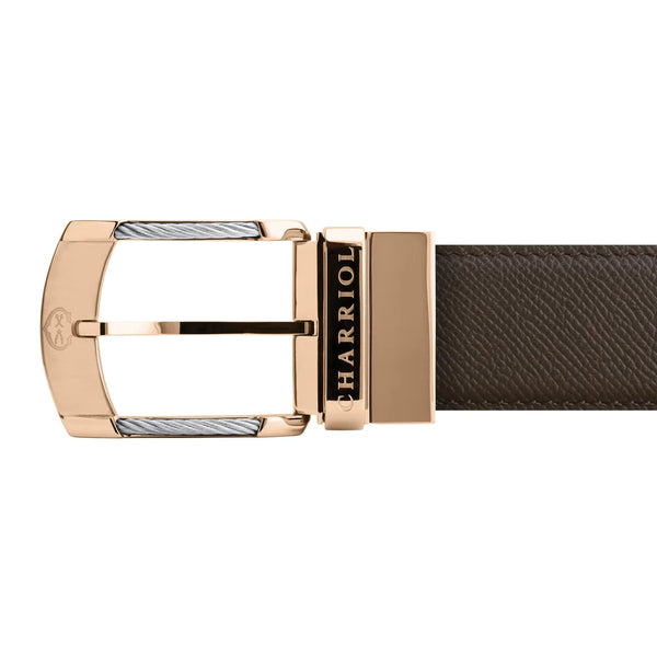 Charriol Celtic® Gentleman Driver Belt Curved Buckle Belt