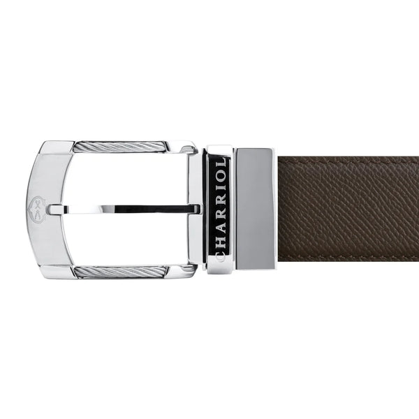 charriol Celtic® Gentleman Driver Belt Curved Buckle Belt
