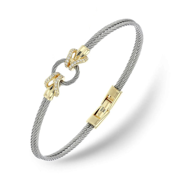 charriol Celtic® Knot 18KT 32 diamonds bangle Bracelets and Bangles