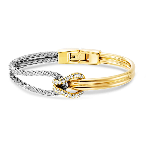 charriol Celtic® Knot Bangle 18KT Bracelets and Bangles
