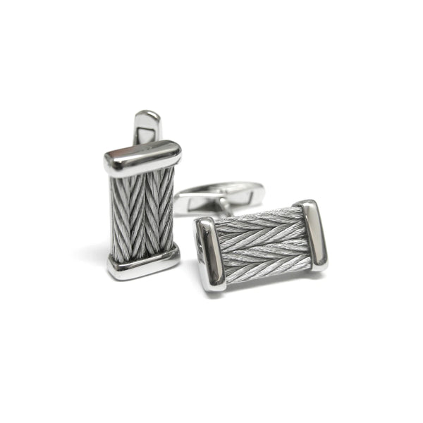 Charriol Celtic® Chevron Cufflinks Cufflinks