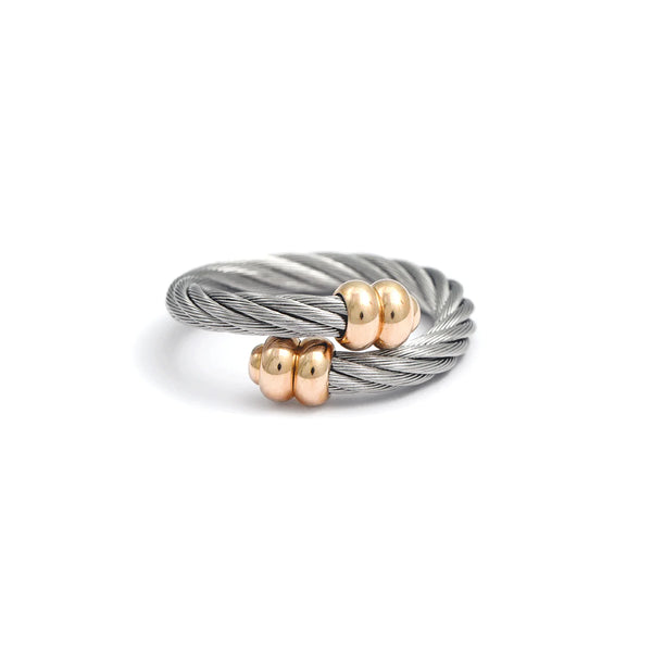 Charriol Celtic® Ring Double Godrons Ring