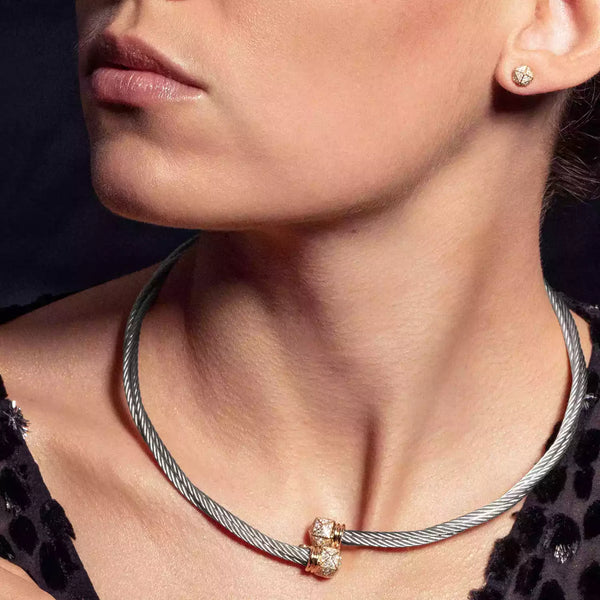 Charriol Celtic® Triquetra Earrings 18KT Earrings