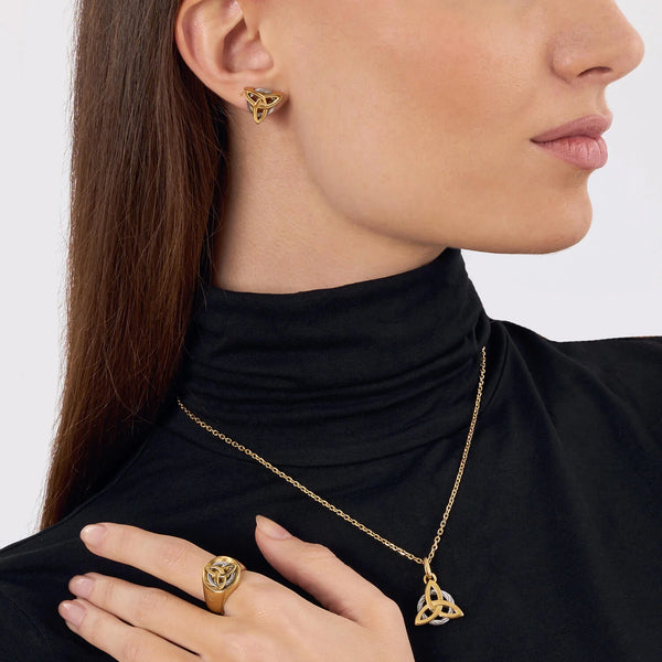 Charriol Celtic® Triquetra Earrings 2025 Earrings
