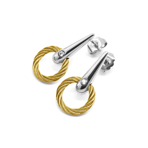 Charriol Infinity Zen Earrings Earrings