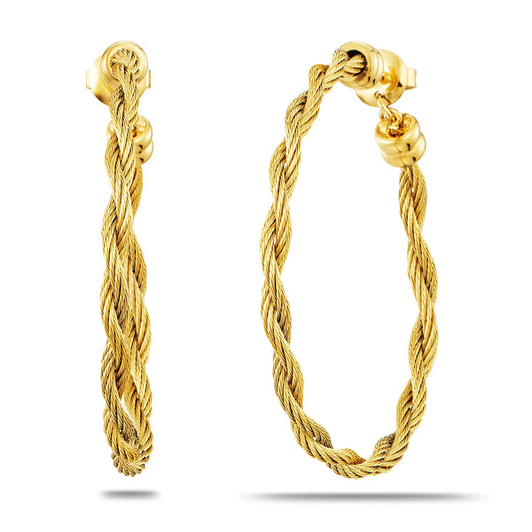 charriol Love Twist™ earrings 40mm Earrings