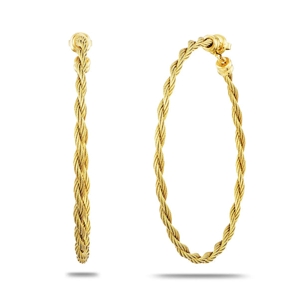 charriol Love Twist™ earrings - 60mm Earrings