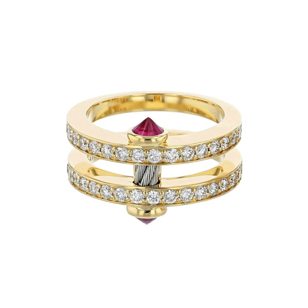 charriol St Tropez® Mariner Ring 18KT Rubis Ring