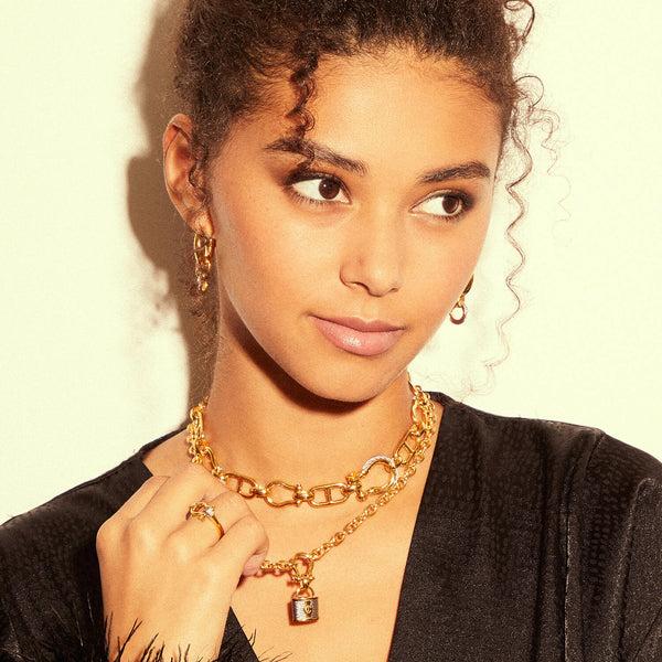 Charriol St. Tropez® Mariner Shackle Ring Ring