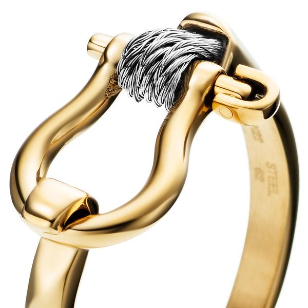 Charriol St. Tropez® Mariner Shackle Ring Ring