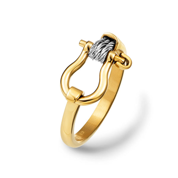 charriol St. Tropez® Mariner Shackle Ring Ring