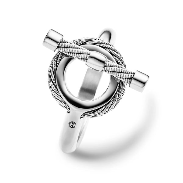 Charriol St. Tropez® Mariner Toggle Ring Ring