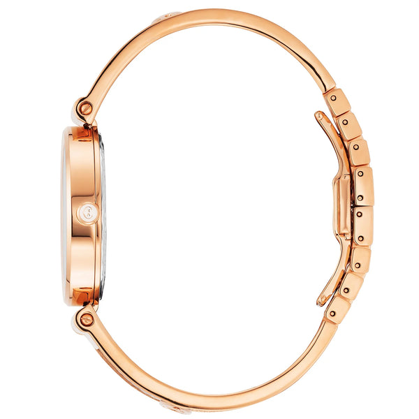 Charriol FOREVER™ 32MM QUARTZ CALIBRE TIGER WITH 12 SIMILIS DIAL ROSE GOLD PVD BEZEL STEEL CABLE BRACELET & ROSE GOLD PVD DECORS Watch
