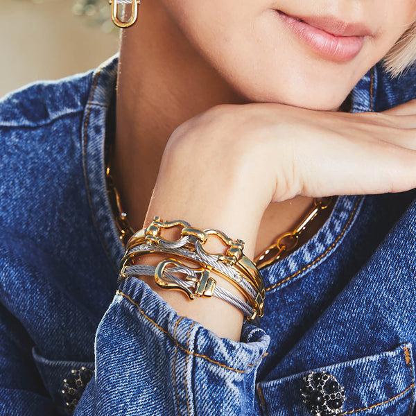 Charriol Forever™ Icon Thin Screws Bracelets And Bangles