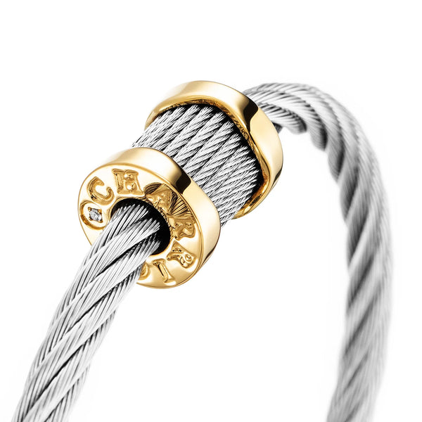 Charriol Forever™ Waves Charms Bangle Bracelets And Bangles