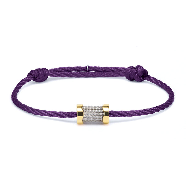 Charriol Forever™ Waves Charms Cord Bracelet Bracelets And Bangles