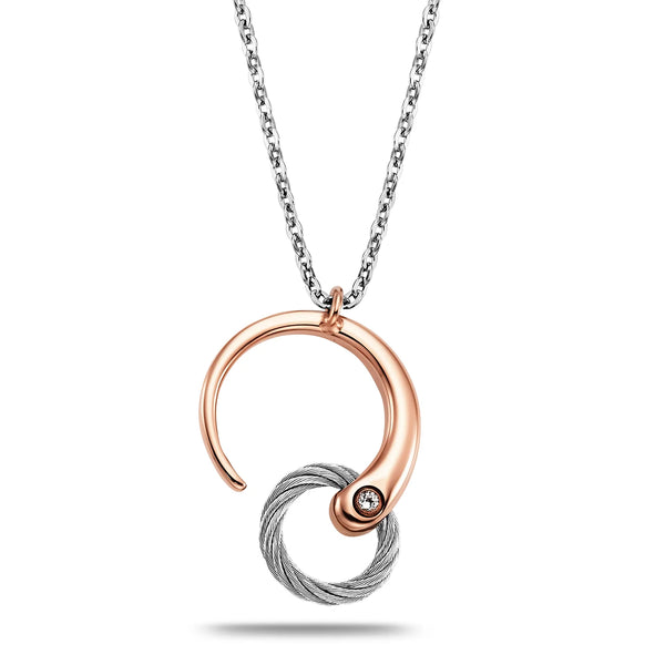 charriol Infinity Zen Necklaces Necklace and Pendants