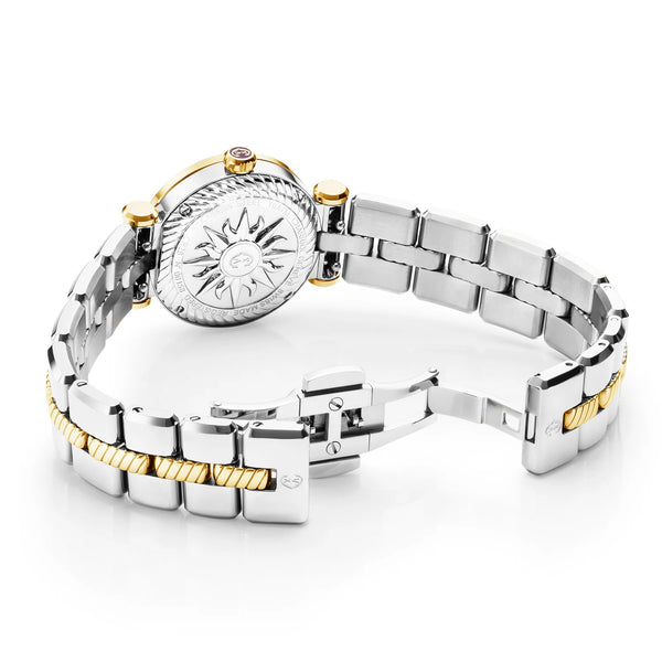 Charriol NAVIGATOR CRUISE 28MM QUARTZ CALIBRE MOTHER-OF-PEARL DIAL "CHARRIOL CHARRIOL" BEZEL STEEL BICOLOR INTERCHANGEABLE BRACELET Watch