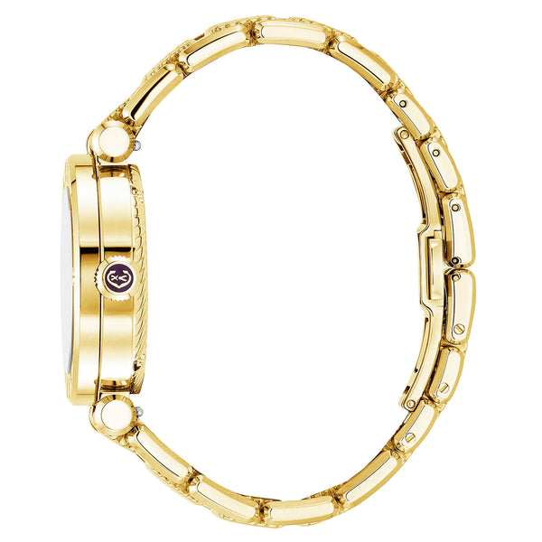 Charriol NAVIGATOR CRUISE 36MM QUARTZ CALIBRE MOTHER-OF-PEARL DIAL "CHARRIOL CHARRIOL" BEZEL STEEL YELLOW GOLD PVD INTERCHANGEABLE BRACELET Watch