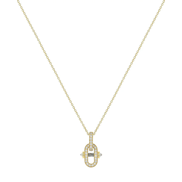 charriol St-Tropez® Mariner diamonds 18KT 24 diamonds small necklace Necklace and Pendants