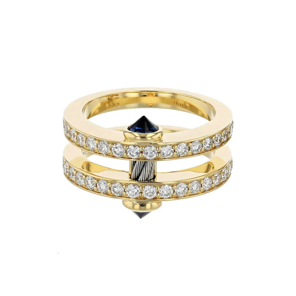 charriol St Tropez® Mariner Ring 18KT Sapphires Ring