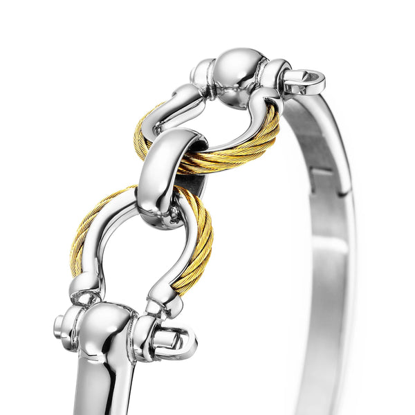 Charriol St. Tropez® Mariner Shackle Bangle Bracelets And Bangles